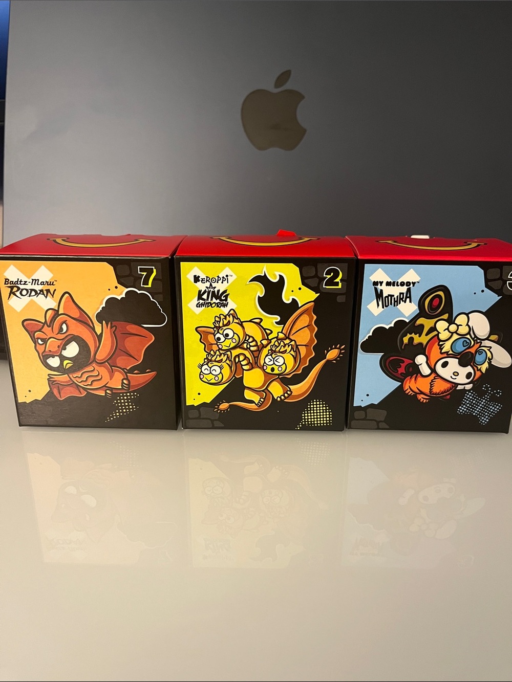 McDonald's Kids Collectible Box Set - Red, Yellow, Blue